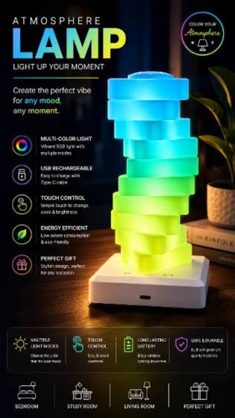 RGB Atmosphere Lamp